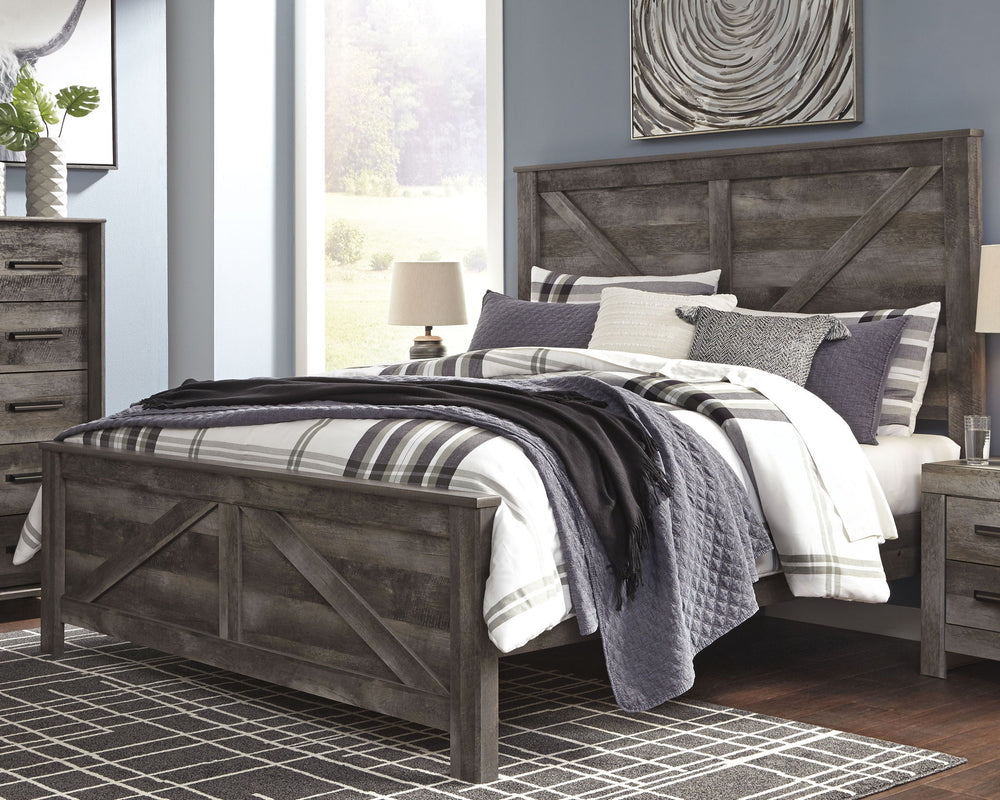 Wynnlow - Crossbuck Panel Bed #king