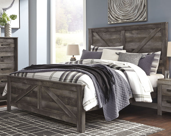 Wynnlow - Crossbuck Panel Bed #king