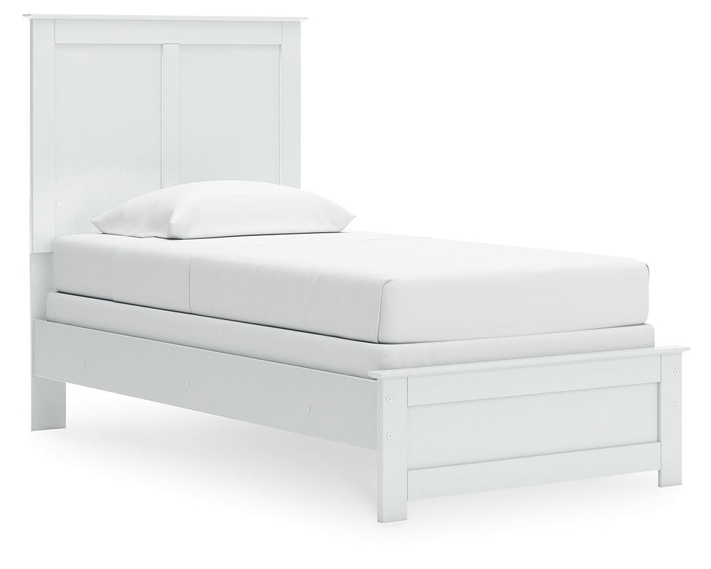 Bostwick Shoals - Panel Bed With Framed Footboard #twin