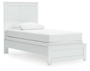Bostwick Shoals - Panel Bed With Framed Footboard #twin