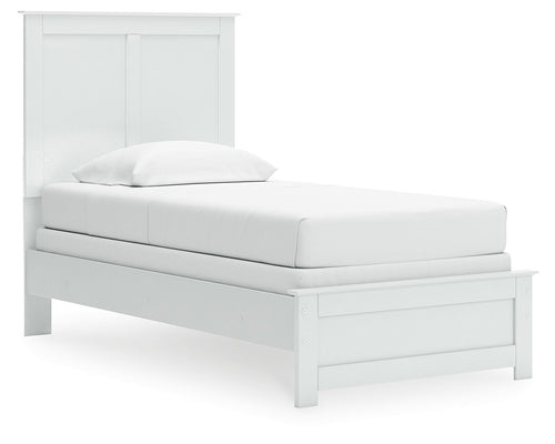 Bostwick Shoals - Panel Bed With Framed Footboard #twin