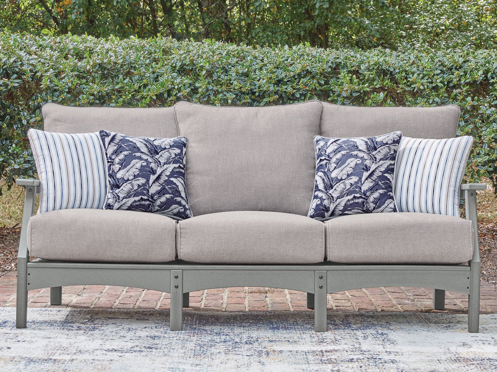 Cove Beach - Sofa With Cushion - Gray