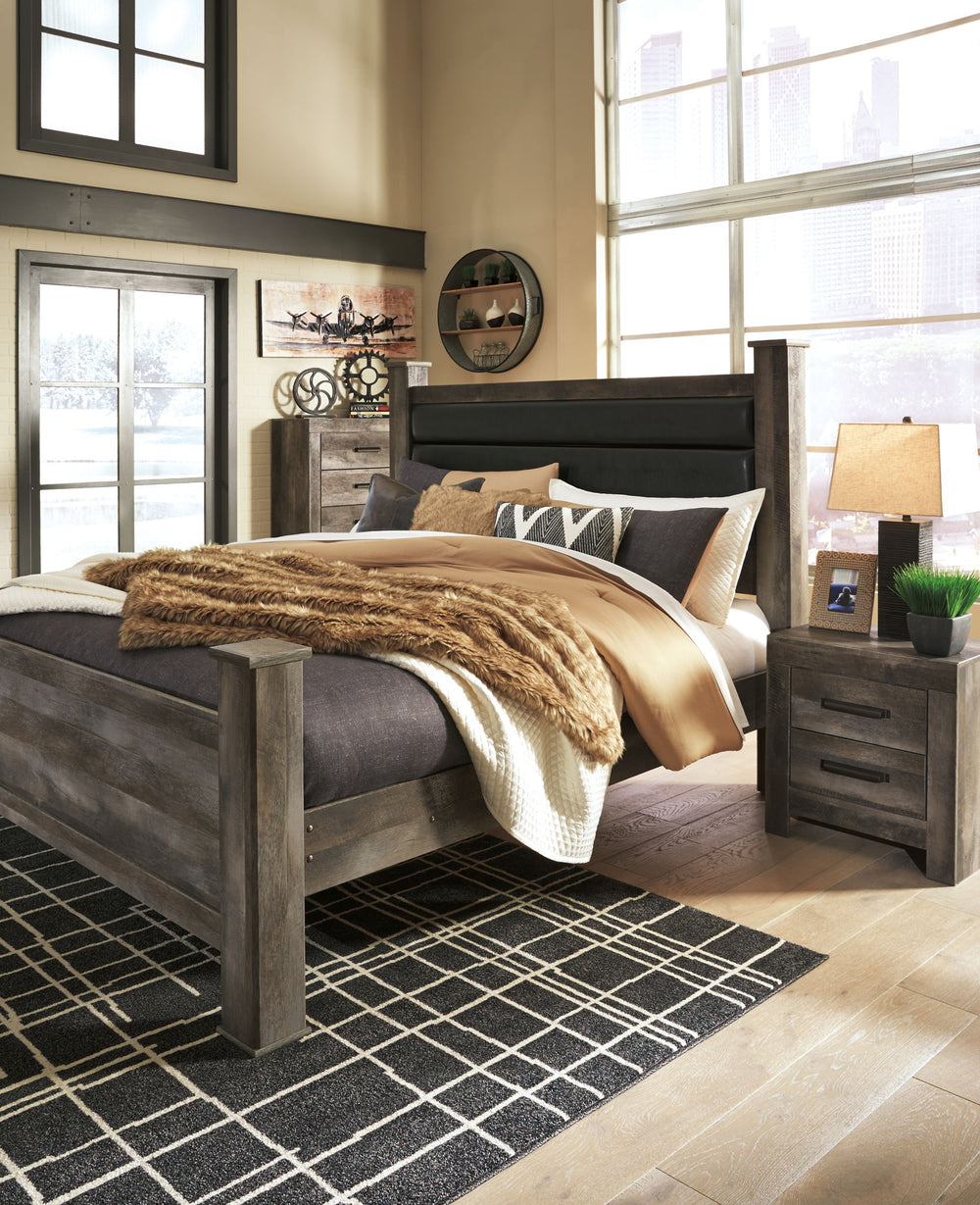 Wynnlow - Poster Bed #king