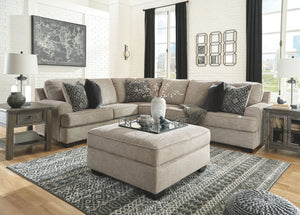 Bovarian - 4 Piece Sectional Set #4pc.rightarmfacingloveseatsectional,ottoman