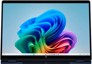 HP - OmniBook X Flip 2-in-1 - 14" 2K Touch-Screen Laptop - Intel Core Ultra 7 256V 2024 - 16GB Memory - 1TB SSD - Copilot+ PC - Atmospheric Blue