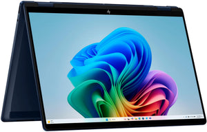 HP - OmniBook X Flip 2-in-1 - 14" 2K Touch-Screen Laptop - Intel Core Ultra 7 256V 2024 - 16GB Memory - 1TB SSD - Copilot+ PC - Atmospheric Blue