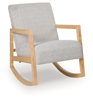Wychworth - Sillón Decorativo - Gris / Natural