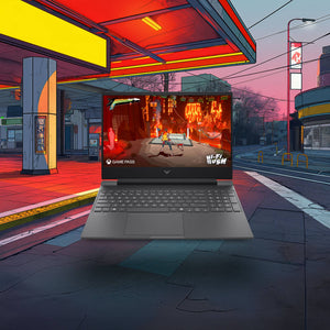 HP - Victus 15.6" Full HD Gaming Laptop - AMD Ryzen 5 7535HS (2023) - 8GB DDR5 Memory - NVIDIA GeForce RTX 3050 - 512GB SSD - Mica Silver