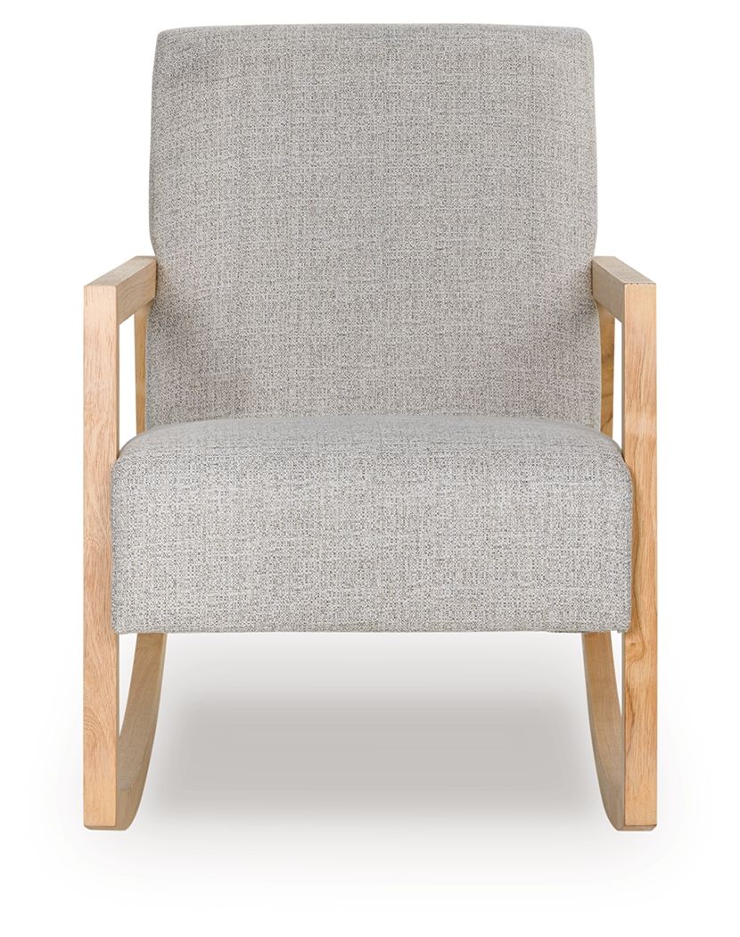 Wychworth - Sillón Decorativo - Gris / Natural