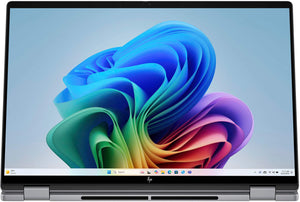 HP - OmniBook X Flip 2-in-1 - 16" 2K Touch-Screen Laptop - AMD Ryzen AI 5 340 (2025) - 16GB Memory - 512GB SSD - Copilot+ PC - Meteor Silver