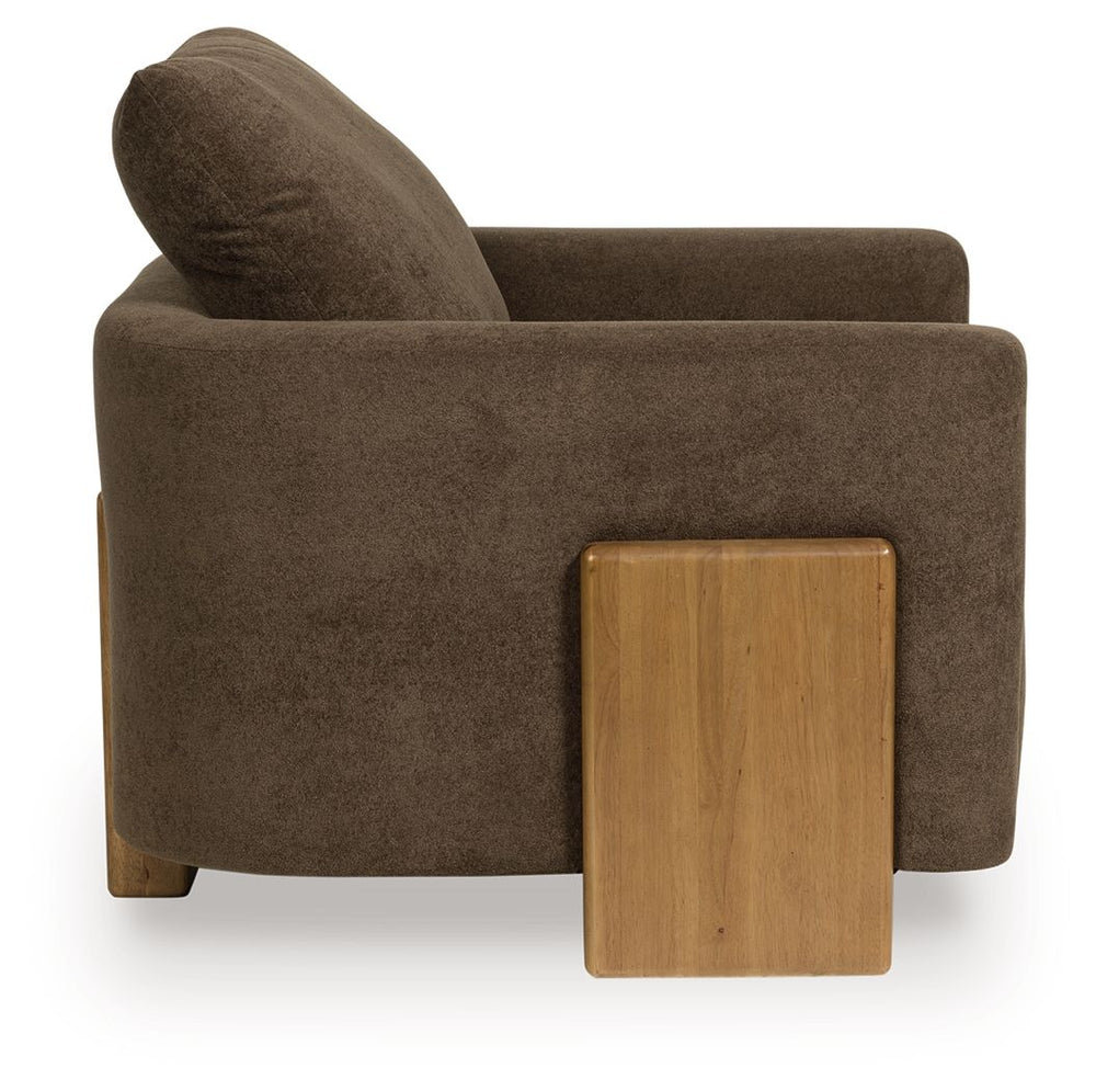 Dairlett - Sillón decorativo - Marrón