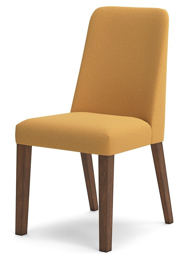 Lyncott - Dining Uph Side Chair (Set of 2) #yellow