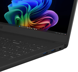 LG - gram Book 16" Copilot+ PC Touchscreen Laptop with AMD Ryzen AI 7 445 -16GB RAM -1TB SSD - Titan Black