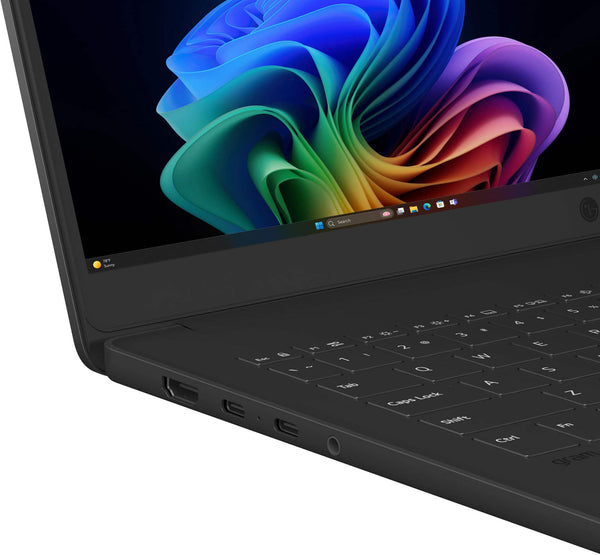 LG - gram Book 16" Copilot+ PC Touchscreen Laptop with AMD Ryzen AI 7 445 -16GB RAM -1TB SSD - Titan Black