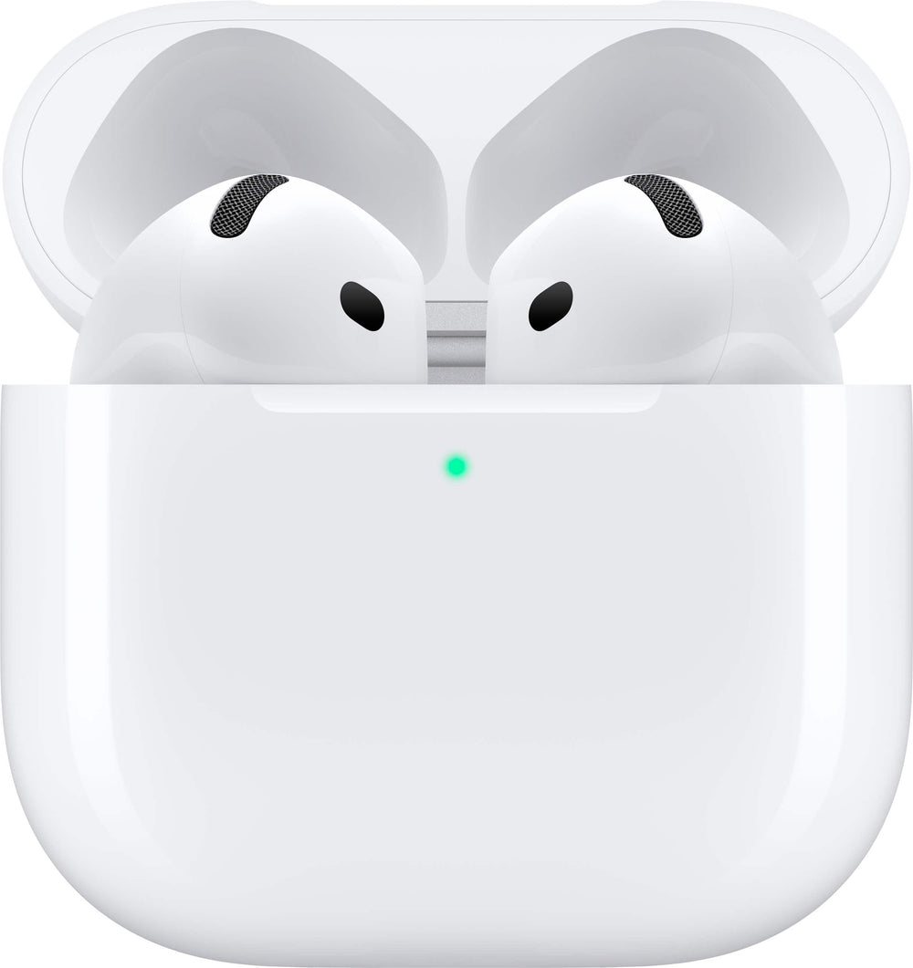 Apple - AirPods 4 with Active Noise Cancellation - White