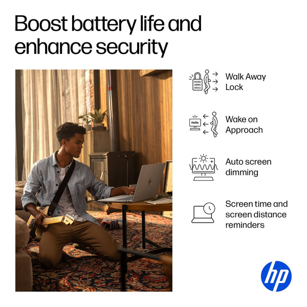 HP - OmniBook X - 17.3" FHD Touch-Screen Laptop - Intel Core Ultra 7 256V (2024) - 16GB Memory - 1TB SSD - Copilot+ PC - Glacier Silver