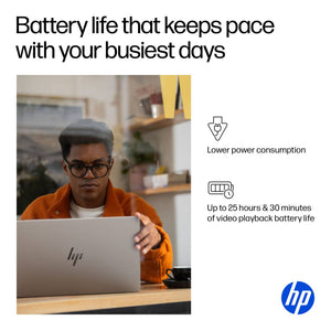 HP - OmniBook X - 17.3" FHD Touch-Screen Laptop - Intel Core Ultra 7 256V (2024) - 16GB Memory - 1TB SSD - Copilot+ PC - Glacier Silver