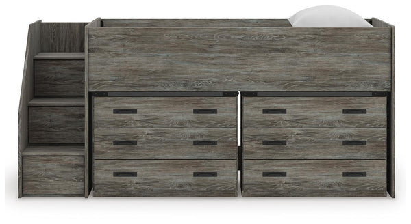 Frandern - Loft Bed #2drawerstorages