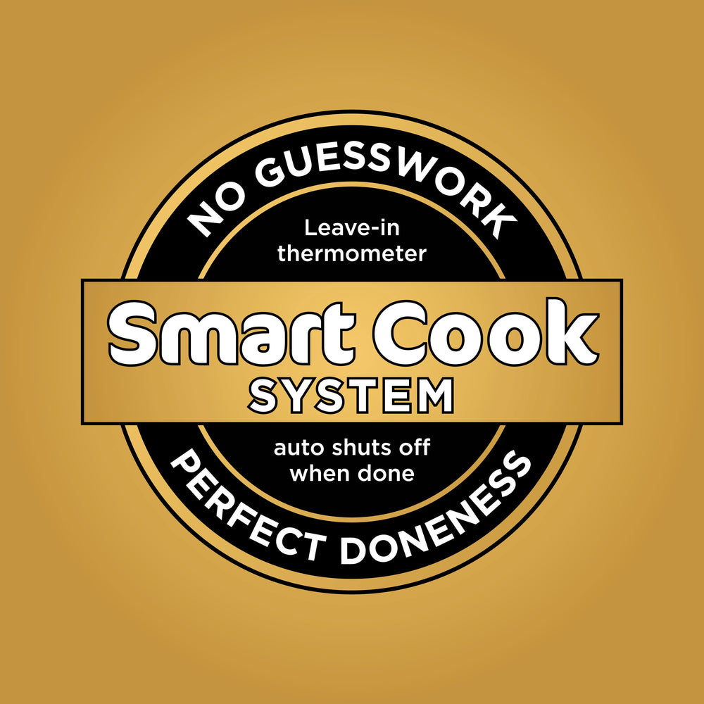 Ninja - Foodi Smart XL 6-in-1 Countertop Indoor Grill with Smart Cook System, 4-quart Air Fryer - Dark Grey/Stainless