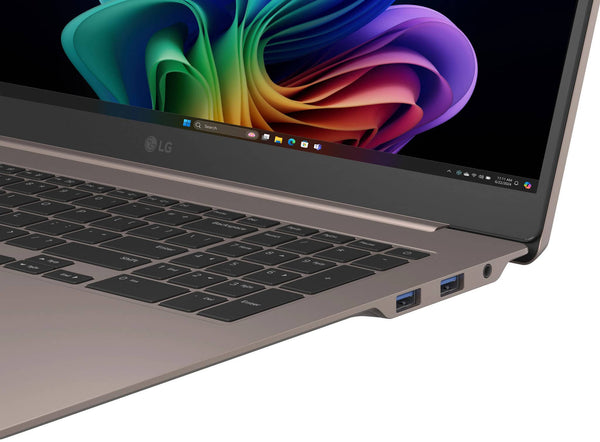 LG - gram Max 17" 2.5K Touch-Screen Laptop - 2026 Intel Core Ultra 7 Processor 355 - 16GB RAM - 512GB SSD - Copilot + PC - Matte Bronze