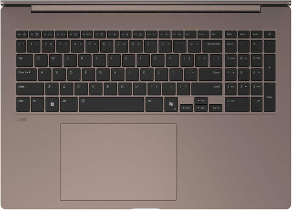 LG - gram Max 17" 2.5K Touch-Screen Laptop - 2026 Intel Core Ultra 7 Processor 355 - 16GB RAM - 512GB SSD - Copilot + PC - Matte Bronze