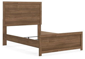 Broachmyn - Panel Bed #lightbrown #full
