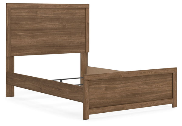 Broachmyn - Panel Bed #lightbrown #full