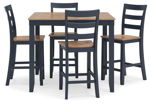 Gesthaven - Dining Room Counter Table Set #blue