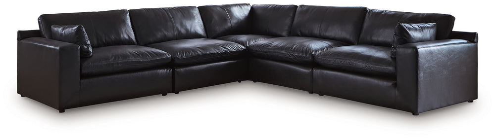 Emilia - Sectional #lightbrown #2pc.sectionalloveseat