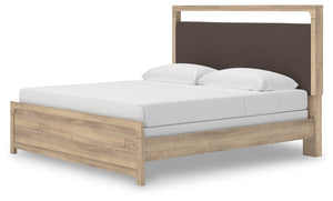 Kinlanni - Upholstered Panel Bed #king