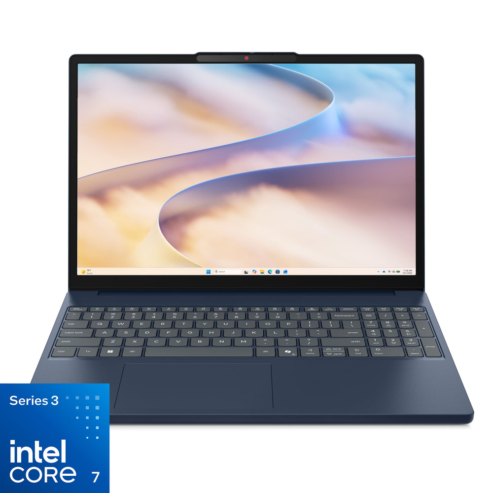 Lenovo - IdeaPad Slim 3i 15.3" 2K Touchscreen Laptop - Intel Core 7 350 2026 - 16GB Memory - 512GB SSD - Cosmic Blue