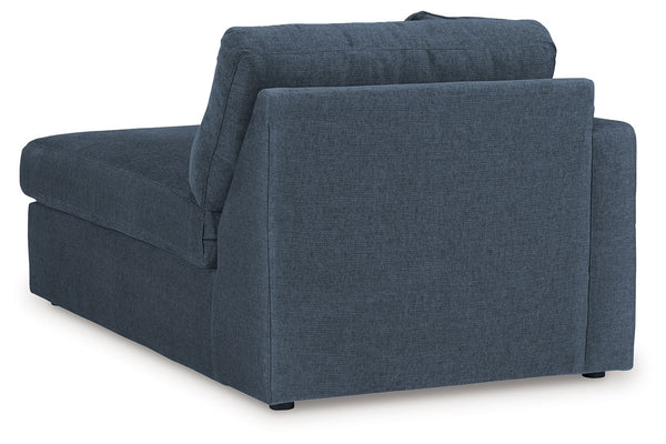 Modmax - 5 Piece Sectional #blue #5pc.sectionalwithlafcornerchaiseandrafcornerchair|5pc.doublechaisesectionalwithaudioconsole