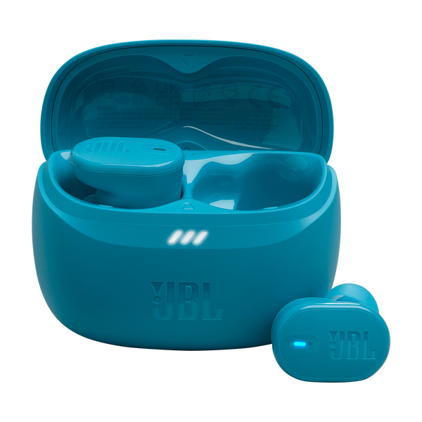 JBL - Tune Buds 2 - True Wireless Noise Cancelling Earbuds Spatial Sound and Smart Ambient Technology, 6 mics for Perfec - Teal