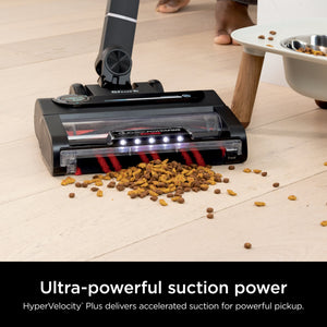 Shark - Stratos MultiFLEX Cordless Stick Vacuum with Clean Sense IQ and Odor Neutralizer, Up to 40 min Runtime - Ash Purple