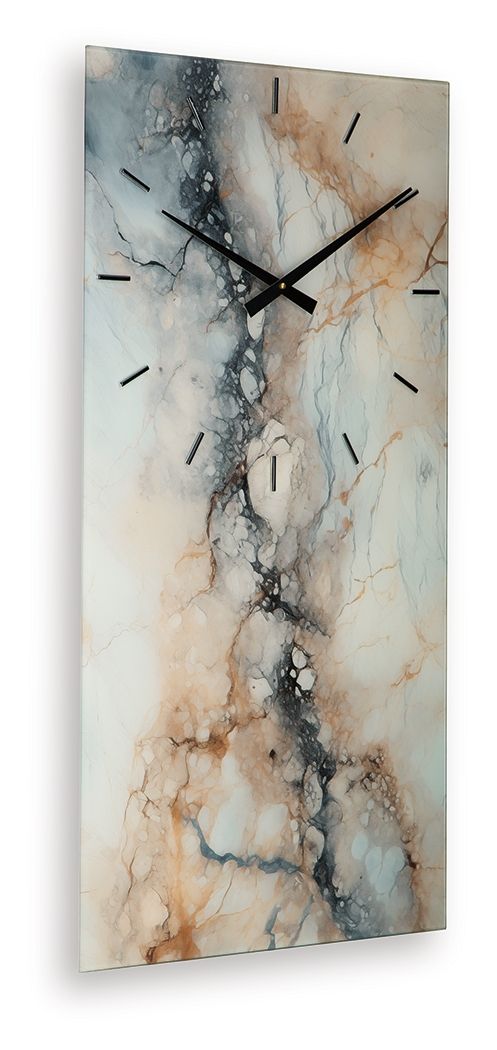 Teague - Wall Clock #lightbrown