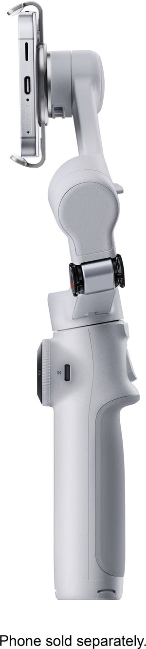 Insta360 - Flow 2 AI Tracker Bundle Gimbal Stabilizer for Smartphones - Stone Gray