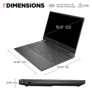 HP - Victus 15.6" 144Hz Full HD Gaming Laptop - Intel Core i5 13420H 2023 - 8GB Memory - NVIDIA GeForce RTX 3050 - 512GB SSD - Mica Silver