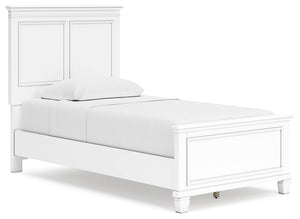 Fortman - Panel Bed #twin #none