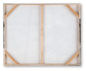Worthner - Arte de pared - Marrón claro / Gris / Blanco