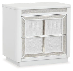 Chalanna - Two Drawer Night Stand - White