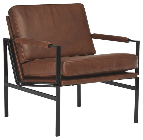 Puckman - Accent Chair #darkbrown