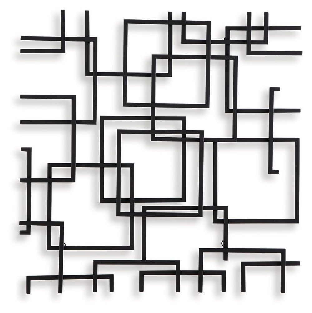 Aadanton - Decoración de Pared - Negro
