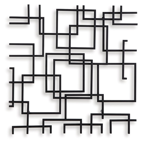 Aadanton - Decoración de Pared - Negro