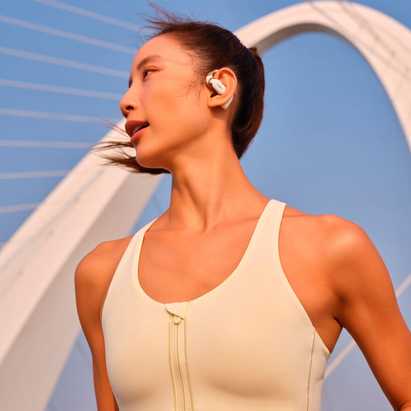 Shokz - OpenFit 2 Open-Ear True Wireless Earbuds - Beige
