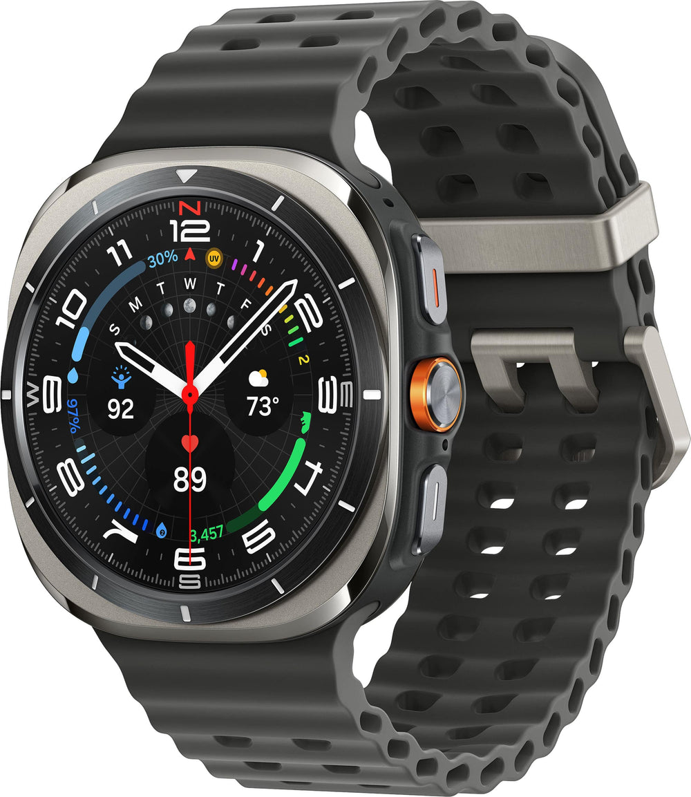 Samsung - Reloj inteligente Galaxy Watch Ultra Titanium de 47 mm con LTE - Plata titanio - (2025)