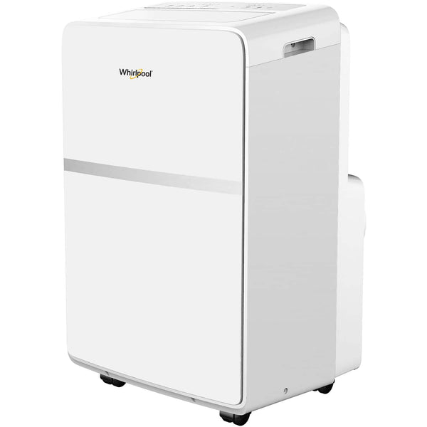 Whirlpool - 200 Sq. Ft. 8,000 BTU Portable Air Conditioner - White