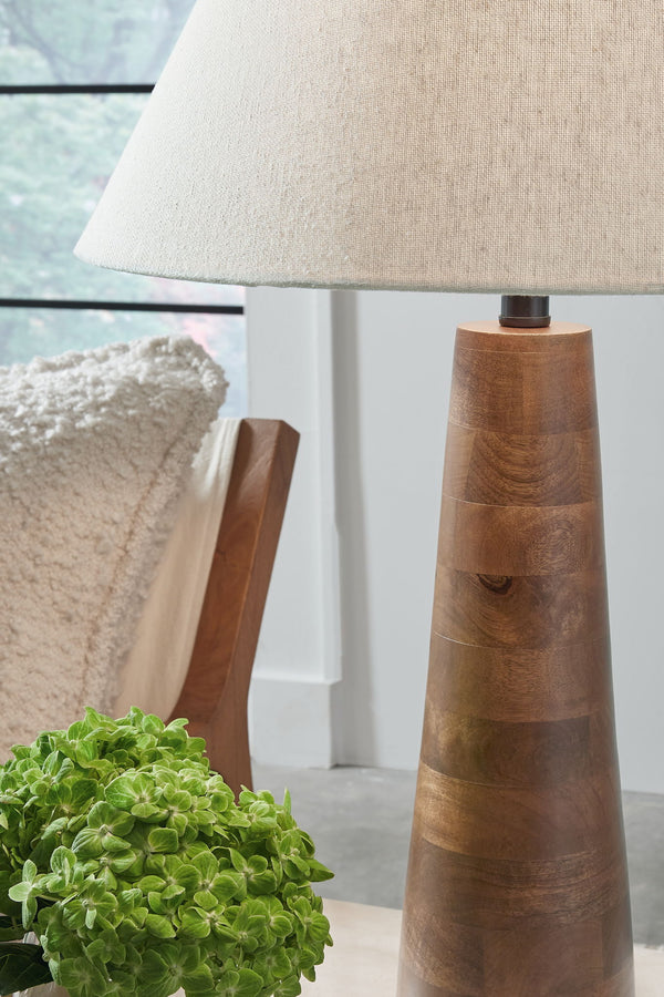 Danset - Wood Lamp #tablelamps