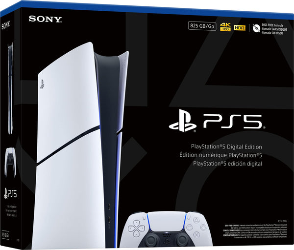 Consola PlayStation 5 Slim Digital Edition – 825GB - PlayStation 5