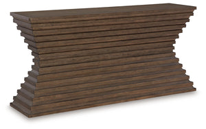 Hannodream - Mesa para sofá - Marrón cálido