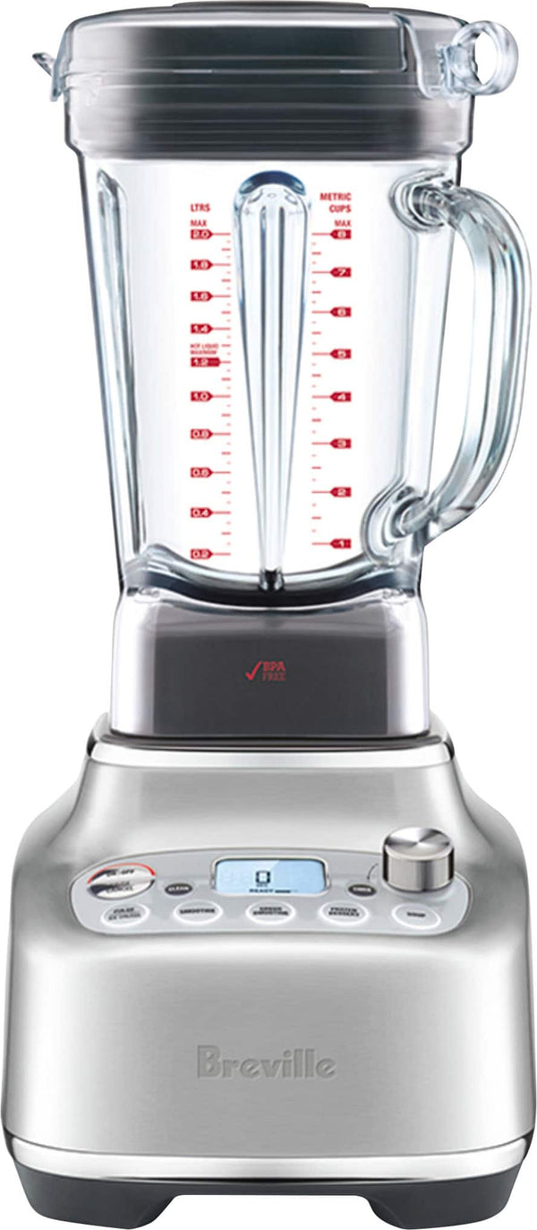 Breville - the Super Q Blender, 1600W, with 12 speed settings and 68 oz Jug - Brushed Stainless Steel